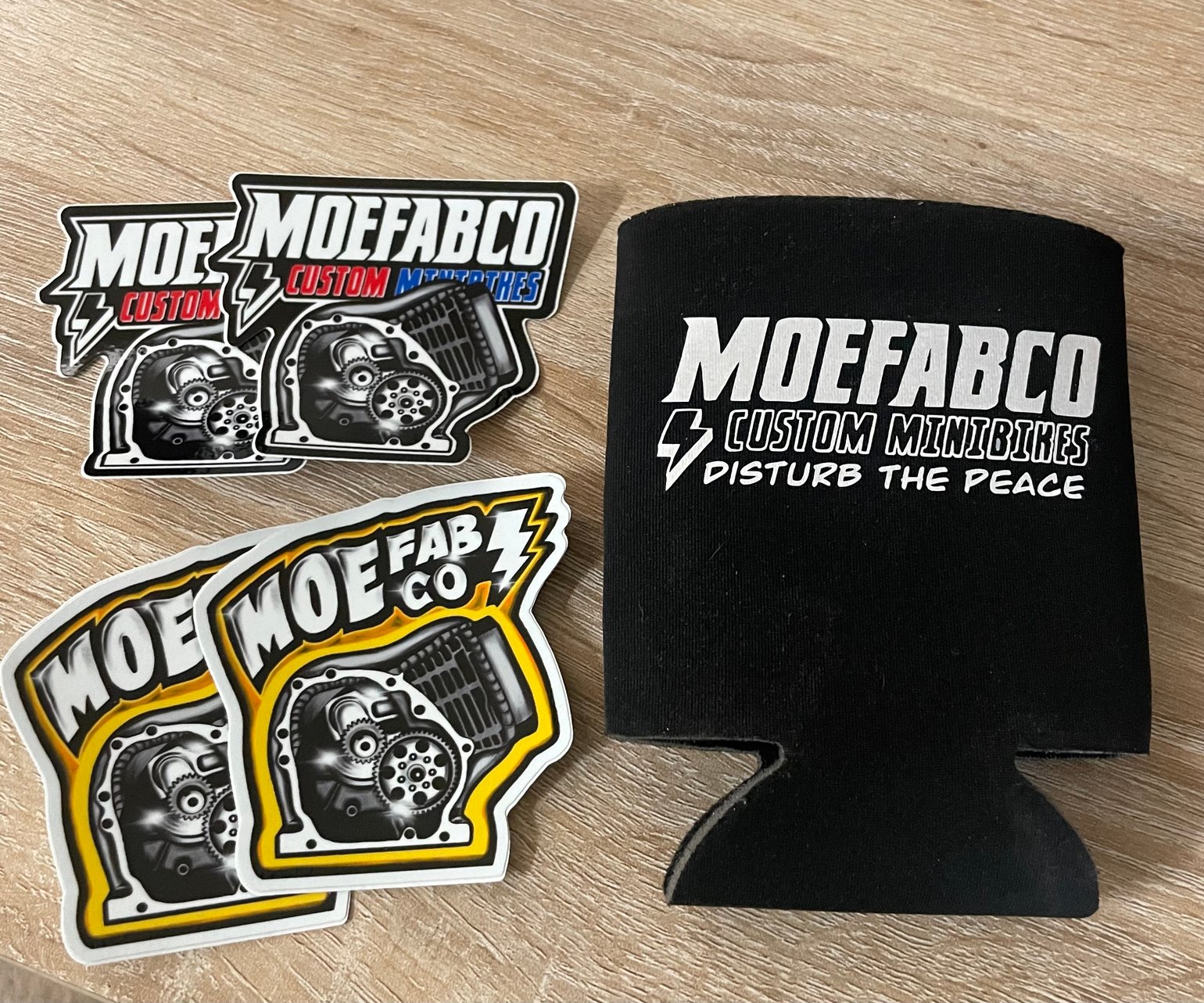Image of Koozie and Sticker pack