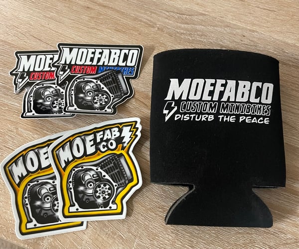 Image of Koozie and Sticker pack