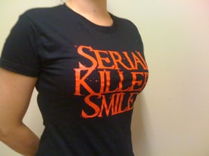 Image of LADIES - Serial Killer Smile Logo t-shirt