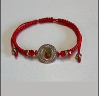 Our lady of Guadalupe with rhinestone’s adjustable bracelet