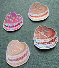 Image 1 of Stray Kids Macaroon stickers 