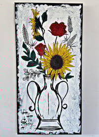 Image 1 of 12x24in. Painting “I’m Dumb”