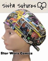 Image 11 of Space Theme Scrub Hats