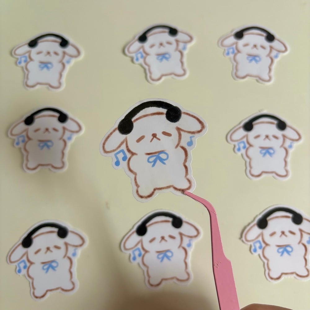 Image of DJ Happy sticker