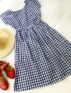 Ready Made Blue & White Top/Skirt Set with free postage 
