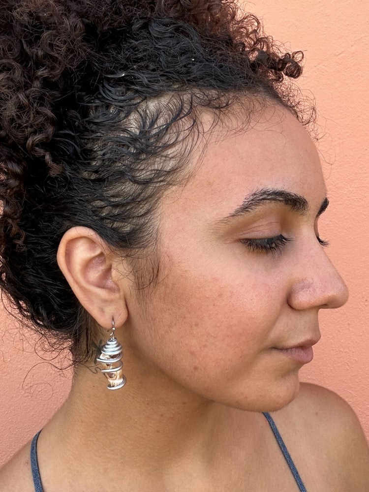 Image of ✧Spiral Shell Earrings