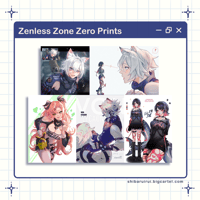 Zenless Zone Zero Prints