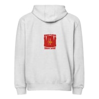 Image 3 of MDM Embroidered "Shield" Premium full zip hoodie