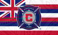 Chicago Fire Hawaiian Flag 