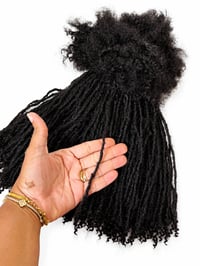 Image 1 of Tiny locs (aka micro locs)