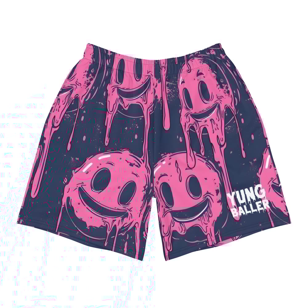 YB Melting Smiley Athletic Shorts