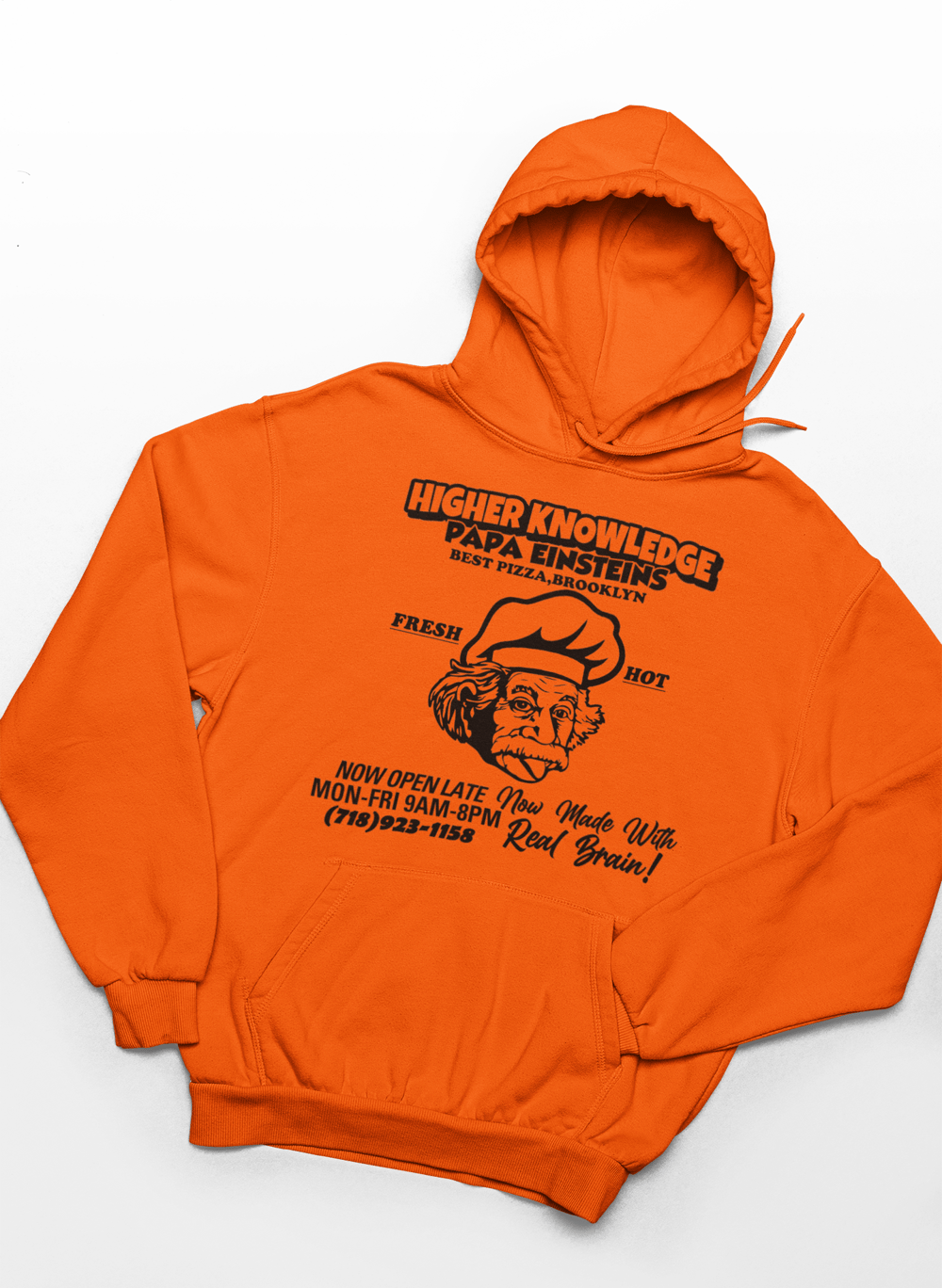 Papa Einsteins Pullover Hoodie [Orange]