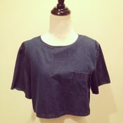 Image of DIY Denim Crop Top