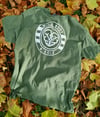 Mind, Body & Sole Khaki & White T-shirt 