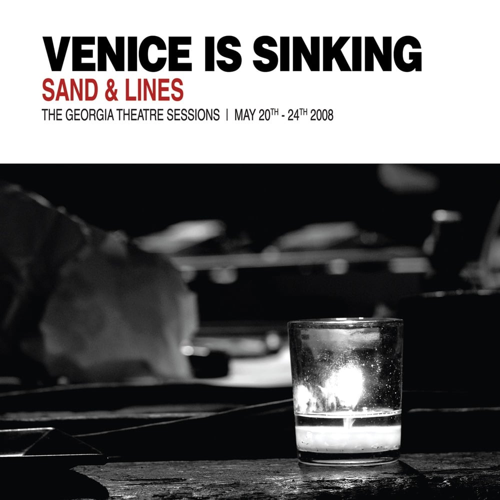 I am sinking. Venice Sinking. A line in the Sand.