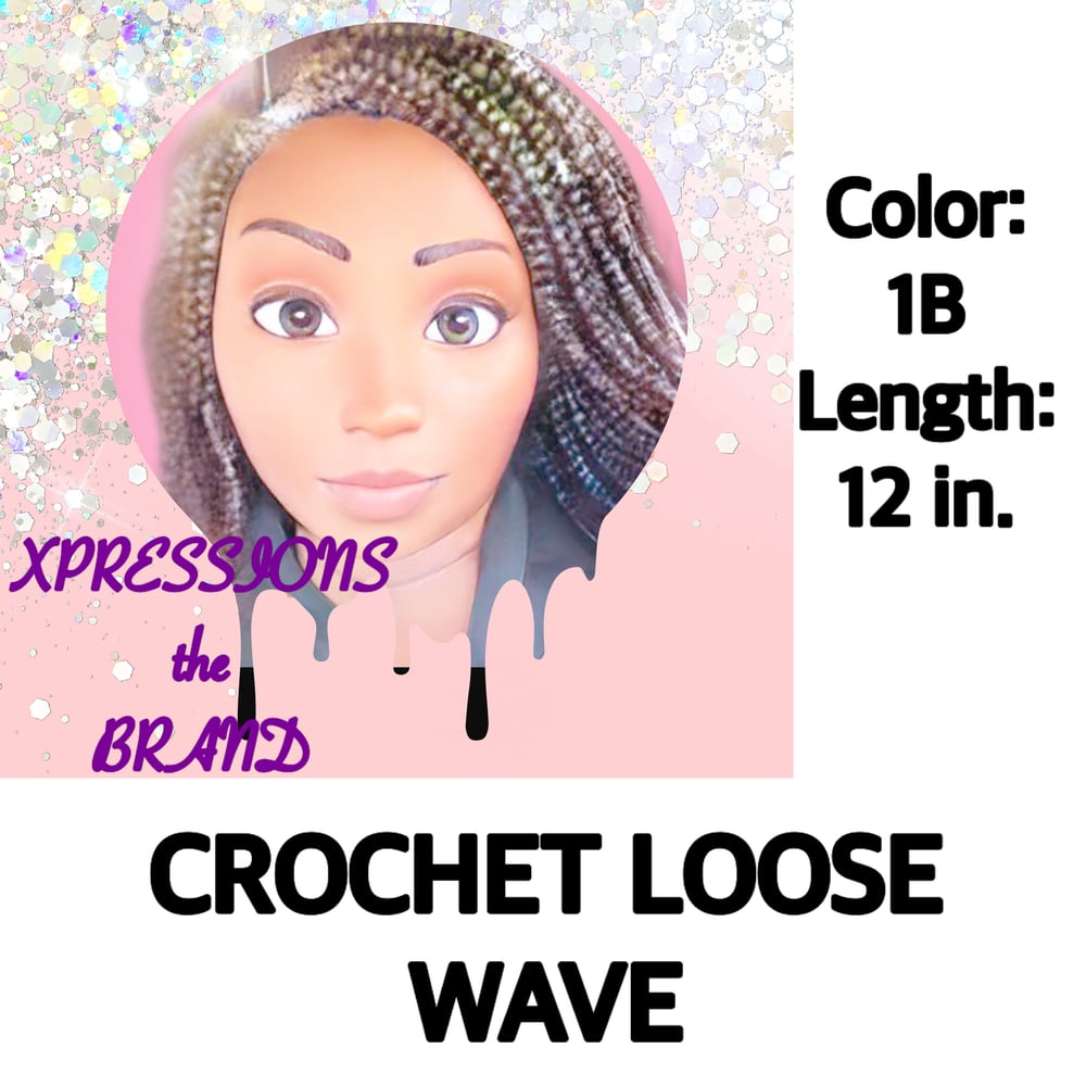 Image of Crochet Loose Hair 12 in
