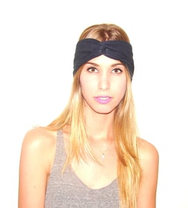 Image of Navy Blue Turband Headband