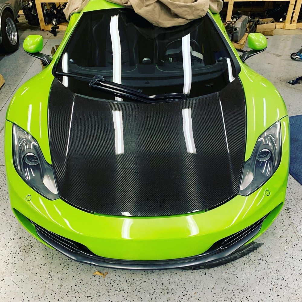 McLaren MP4-12C/12C/650s dry carbon hood