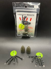 Image 3 of 1oz Tungsten Worm Weight - 2pk