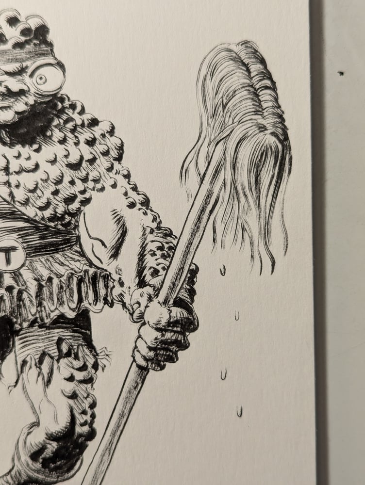 Image of Toxie ink and brush