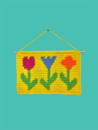 Crochet Tapestry - Little Garden