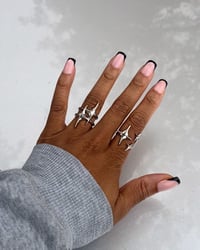 Image 3 of STARBURST RING SET