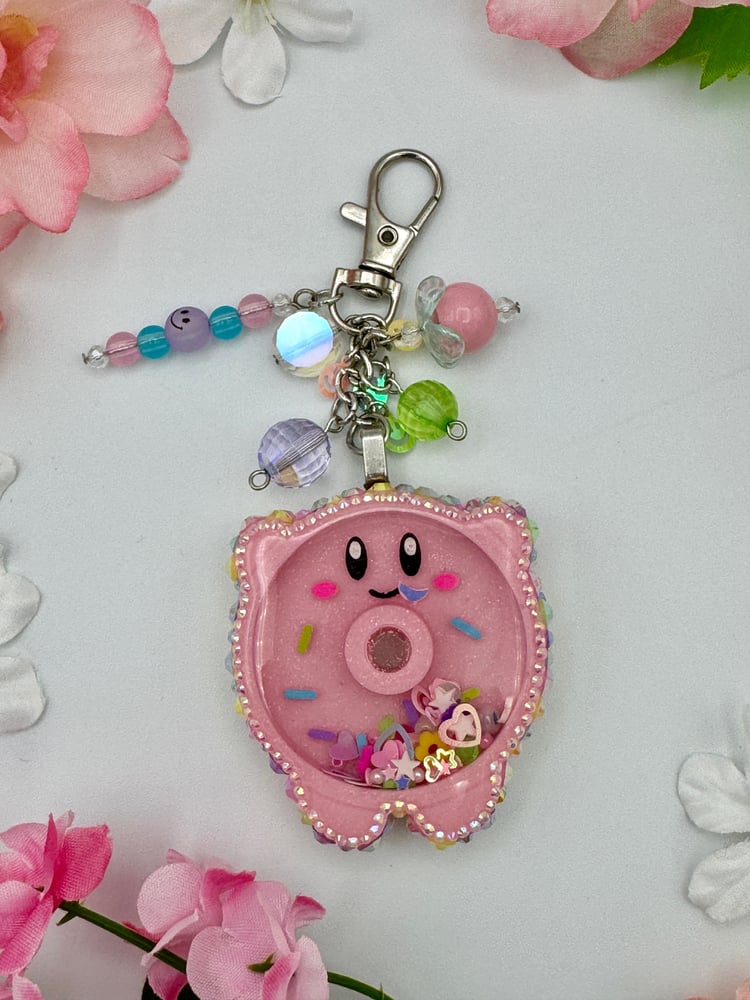 Image of Kirbcutie - Donut Keychain