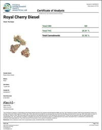 Image 4 of Royal Cherry Diesel (100% THCa Hemp)