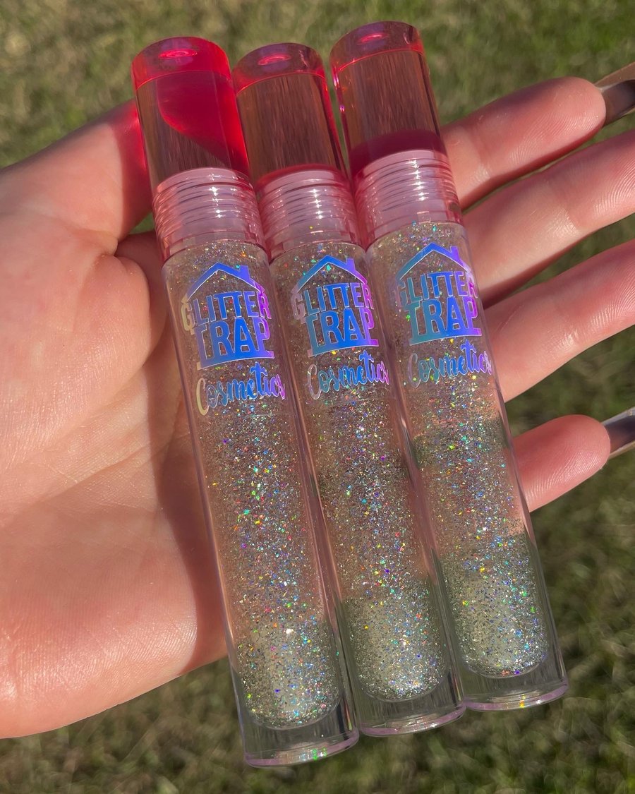 Image of Icicle❄️🧊 Holographic Glitter Lip Gloss