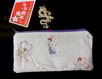 Image 2 of Chinese Hanfu Zippered Clutch Purse 