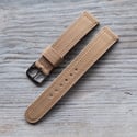 18mm Cream Chevre Strap