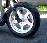 Image 5 of 5 Star Skinny Wheel 12" / 4x90