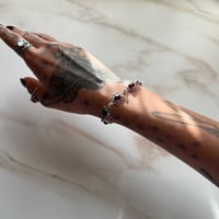 Image 4 of THE ‘ELENA’ GARNET BRACELET 