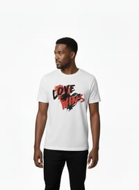 Image 4 of YB White Love Wins Graphic T-Shirt