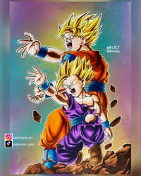 Image 1 of Goku & SSJ2 Gohan