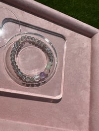 Image 4 of Labradorite bracelet 灰月光彩珠手链
