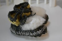 Image 6 of Wool Booties-6-12 months - Handmade in Ireland