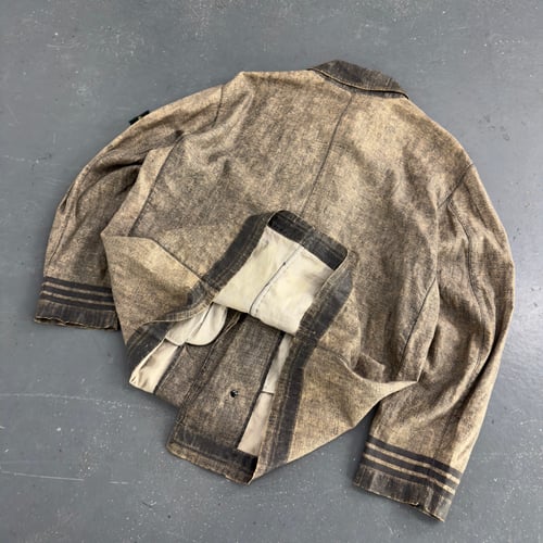 Image of SS 1998 Stone Island Lino Flax Reverse Colour Process Jacket, size XL