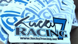 Image of Lucky 7 Racing Sticker