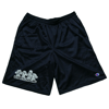 BLACK MESH SHORTS