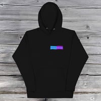 Image 3 of Young & Swank Teal/Purple Unisex Hoodie