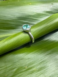 Image 1 of sea foam oval