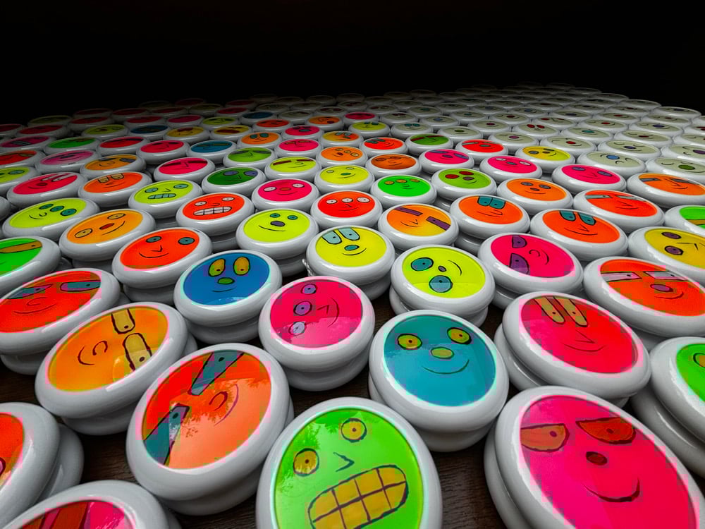 Image of Duncan ProYo handpainted NEON Yo-Yos