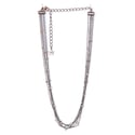 Collier 5 rangs Blue Metal