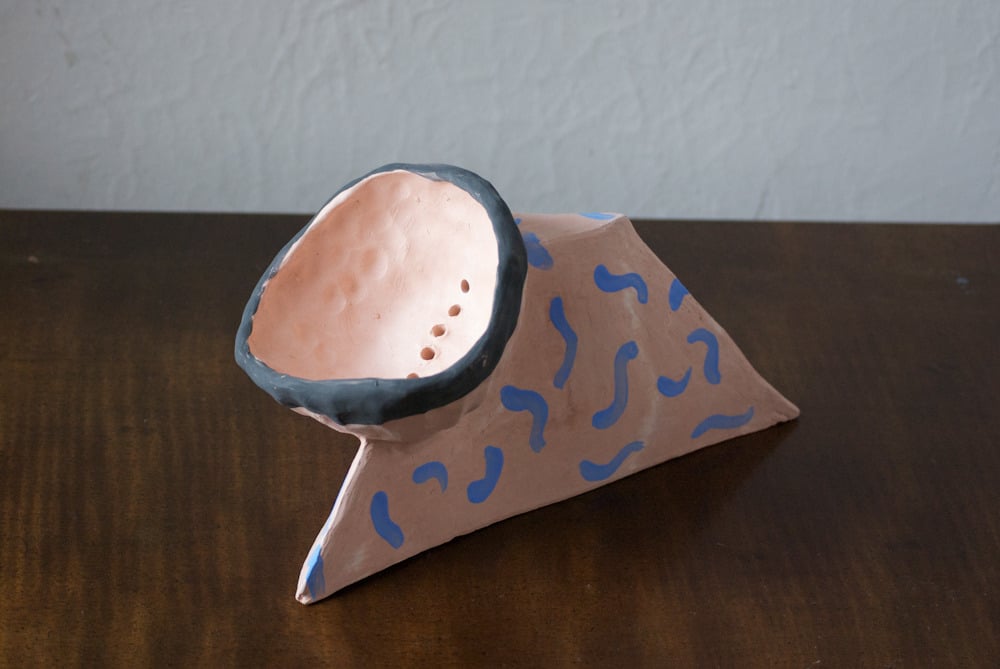 Image of Bisque Wave Planter