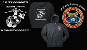 Image of USMC F.A.S.T Comapny Hoodie FREE SHIPPING