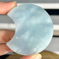 Image 4 of Aquamarine Moon With Stand (32B)
