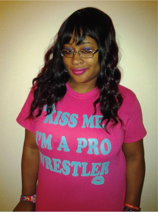 KISS ME I'M A PRO WRESTLER HOT PINK EDITION