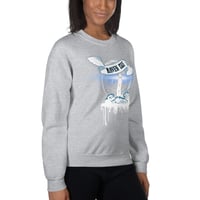 Image 6 of Officially licensed does it hurt Raven Isle white Unisex Sweatshirt