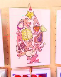 Image 1 of Fruit Circus A3 Print